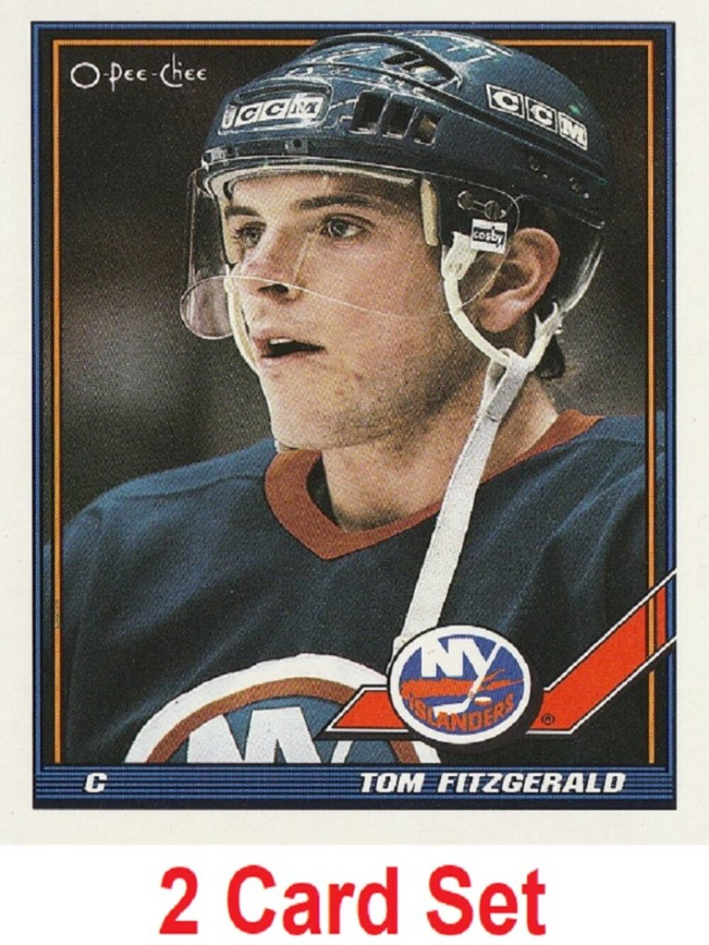 Tom Fitzgerald Hockey Card Collection